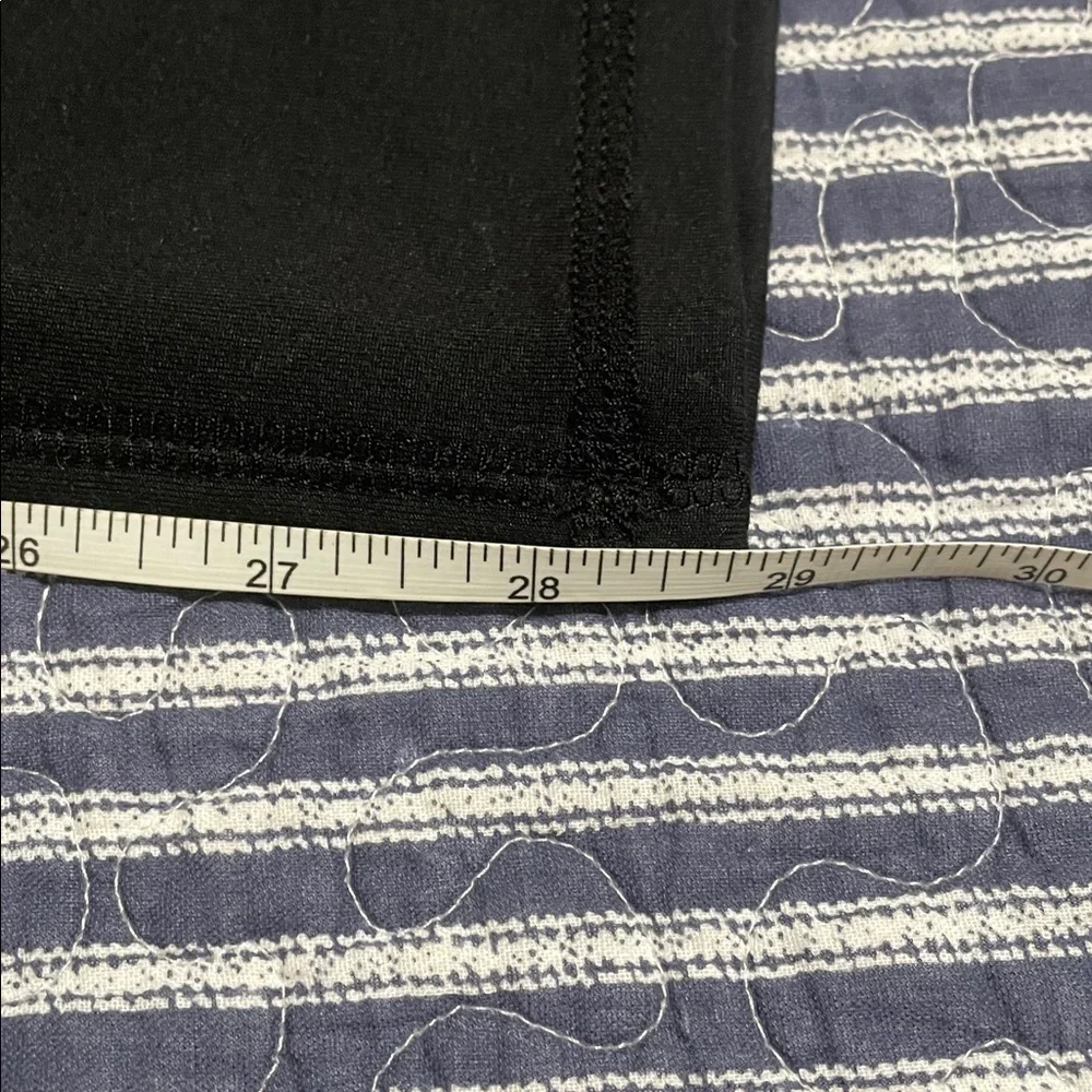 Lands’ End black 5 pocket active travel pants LP Large Petite 12 14 like new - Picture 8 of 8